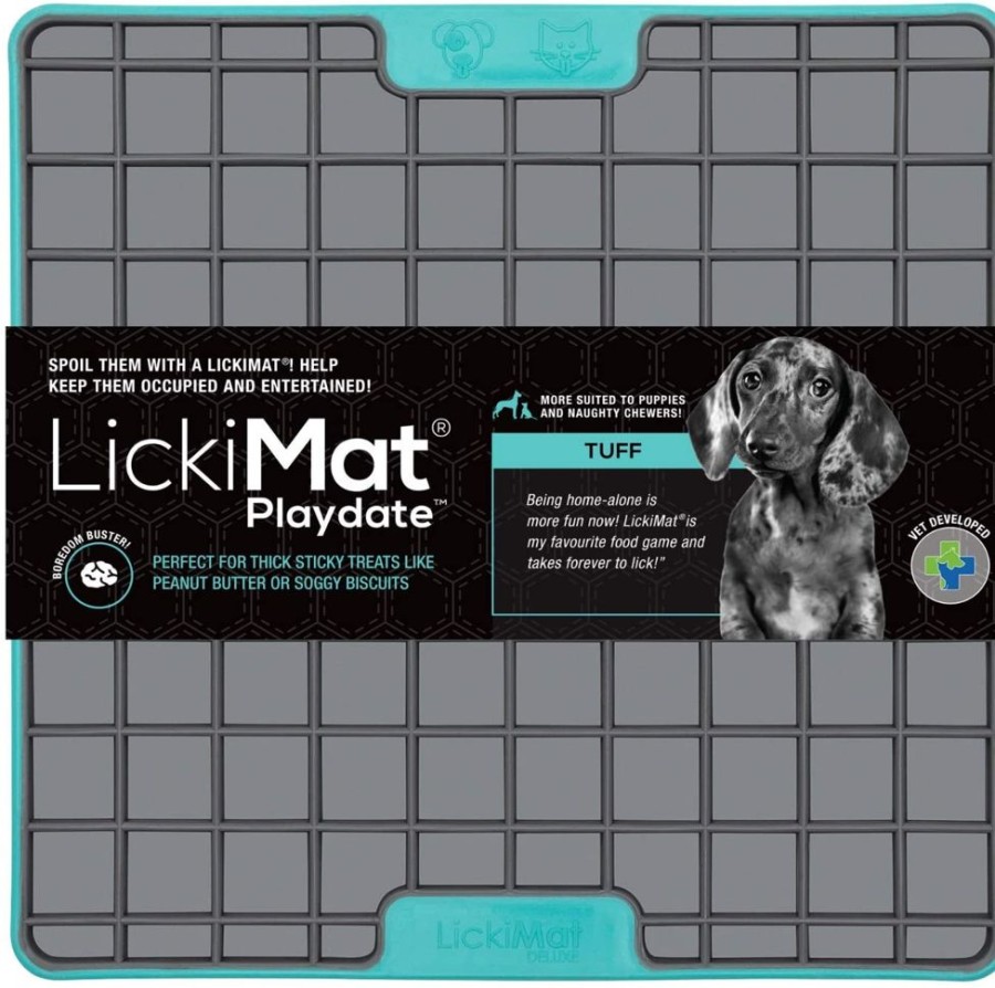 Bowls & Feeding Supplies LickiMat® | Lickimat Playdate Tuff - For Strong Chewers