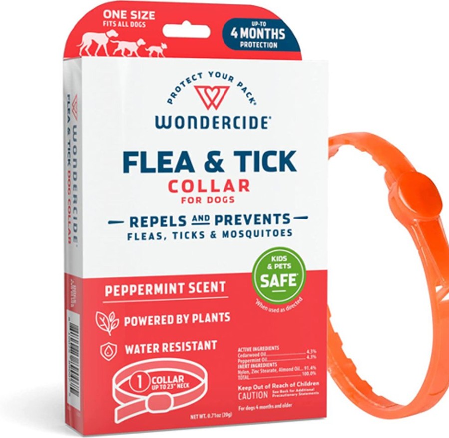 Grooming & Shampoos Wondercide | Wondercide Flea & Tick Collar For Dogs-Peppermint