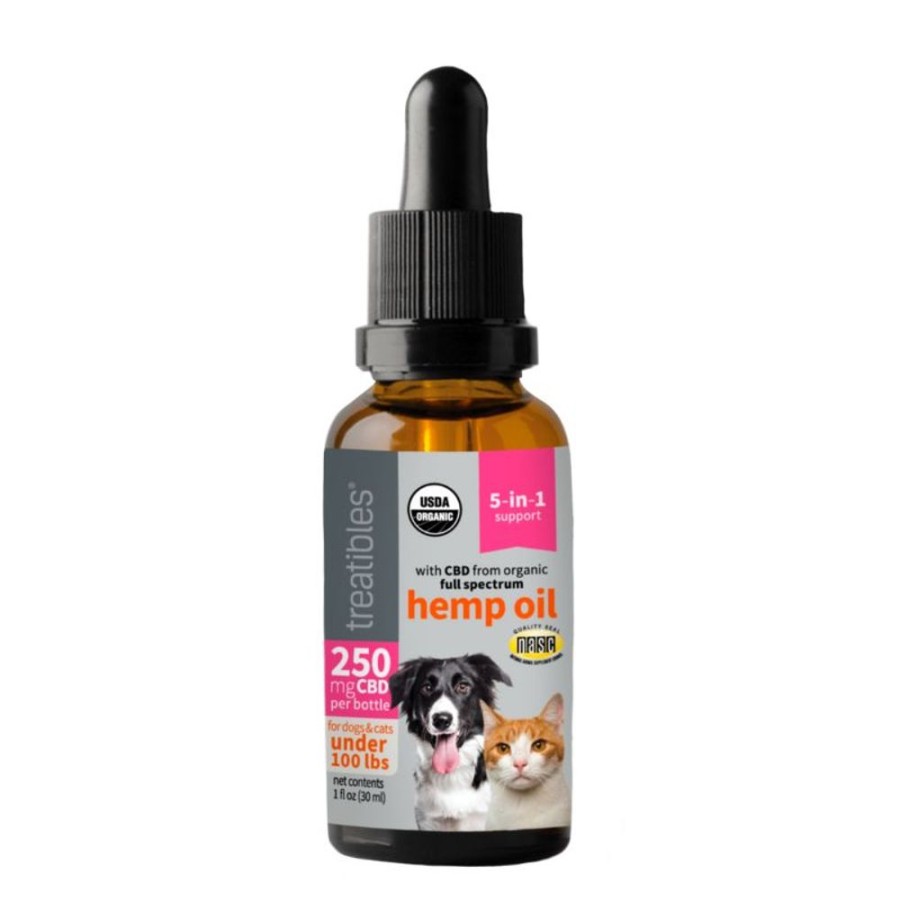 Health & Safety Treatibles | Oil Dropper 250 Mg Cbd For Dogs And Cats