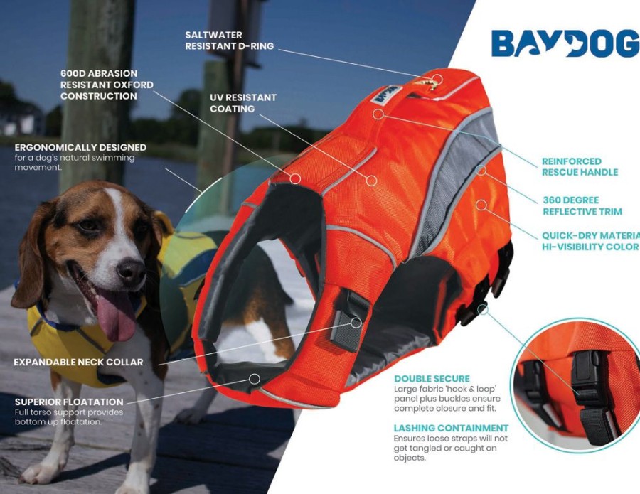 Health & Safety BAYDOG | Monterey Bay Lifejacket