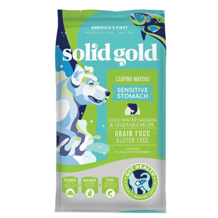 Pet Food Solid Gold | Solid Gold Dog 4Lb Leaping Waters Salmon Grain Free