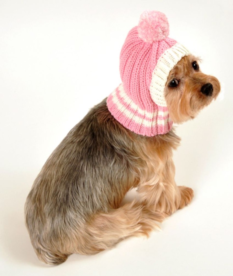 Pet Apparel Hip Doggie Inc. | Hd Crown Knit Hat - Pink