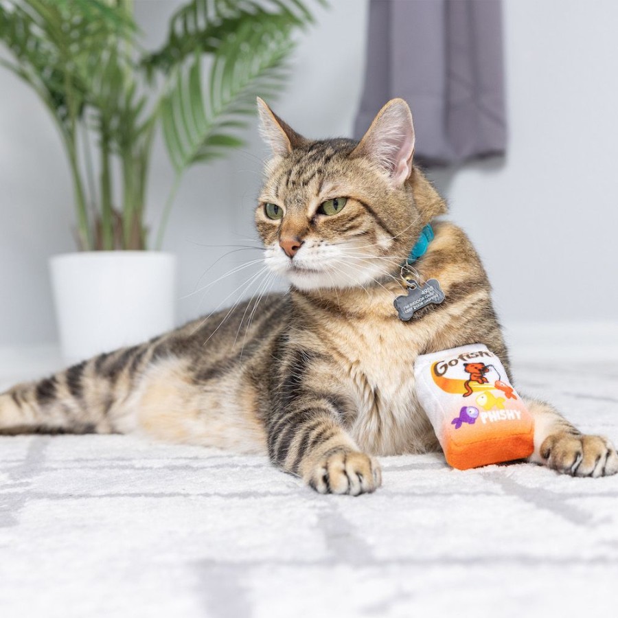 For Cats & Other Critters Huxley & Kent® | Go Fish Phishy Plush Cat Toy