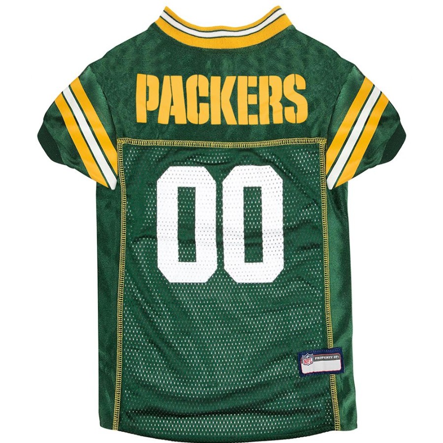 Pet Apparel Pets First, Inc. | Nfl Green Bay Packers Pet Mesh Jersey