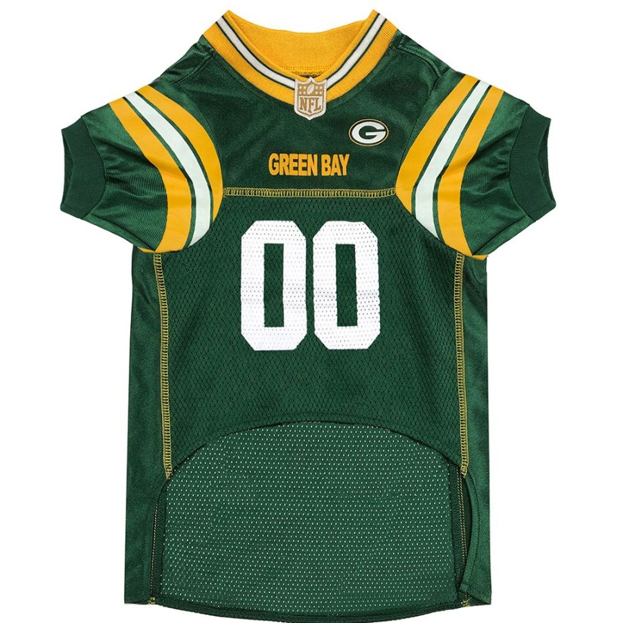 Pet Apparel Pets First, Inc. | Nfl Green Bay Packers Pet Mesh Jersey