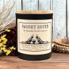 For The Home Black Dog Candle Shoppe | Basset Hound Dog Breed Candle