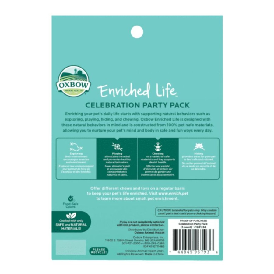 For Cats & Other Critters Oxbow | Oxbow Enriched Life - Celebration Party Pack