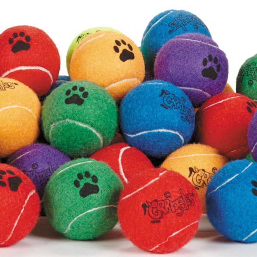 Toys & Playthings Griggles® | Grriggles® Bulk Tennis Balls - Bag Of 60