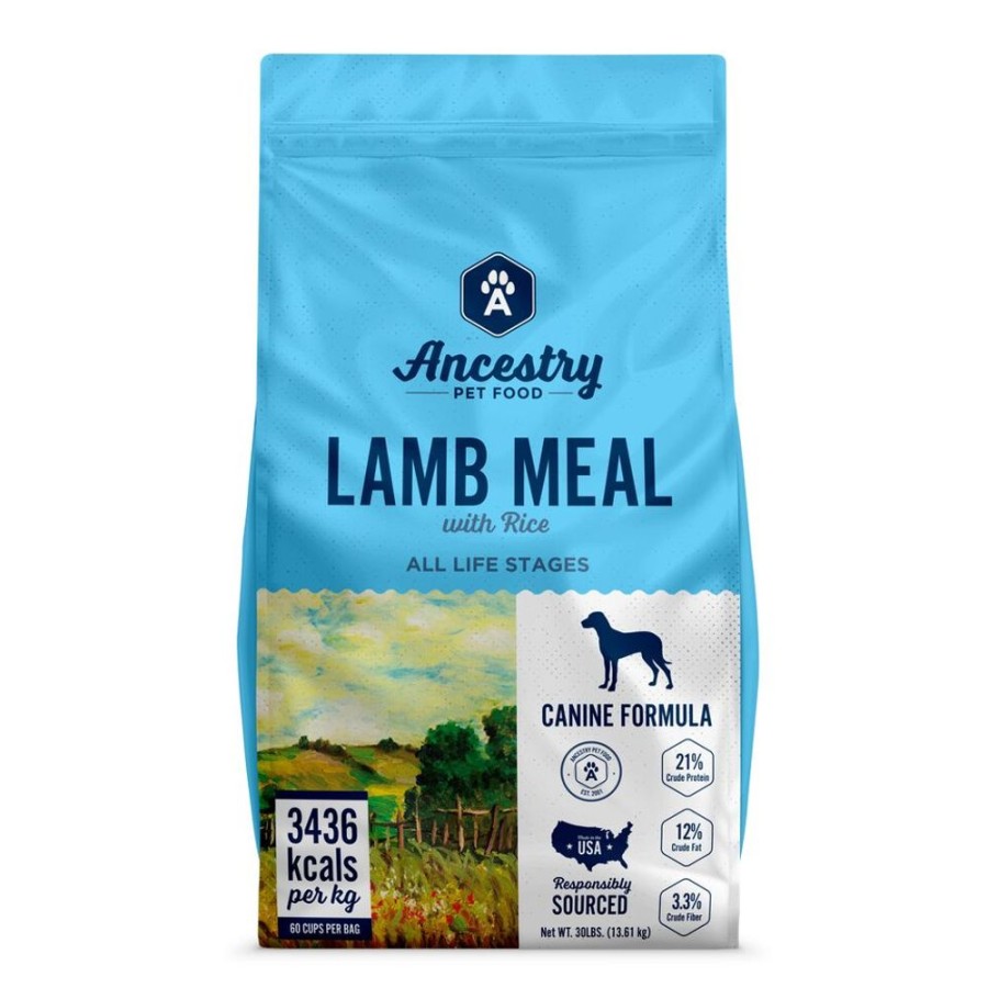 Pet Food Ancestry Pet Food | Ancestry Dog Food - Lamb Meal With Rice*