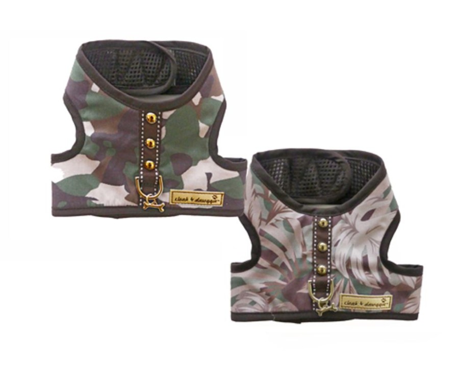 Harnesses Cloak & Dawggie™ | Camo - Camo Floral Xxxs Teacup Dog Harness Vest 2 Lbs To 8 Lbs