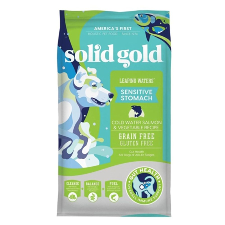 Pet Food Solid Gold | Solid Gold Dog 22Lb Leaping Waters Salmon Grain Free