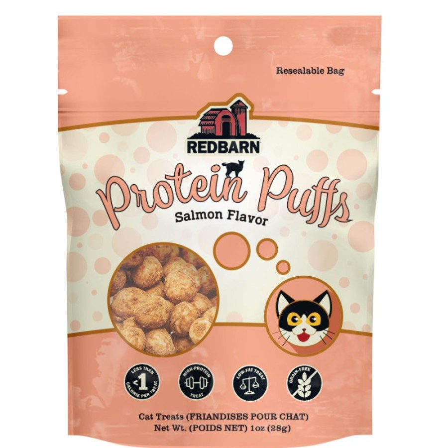 For Cats & Other Critters Redbarn Pet Products | Redbarn Pet Products Protein Puffs Crunchy Cat Treats 1 Oz