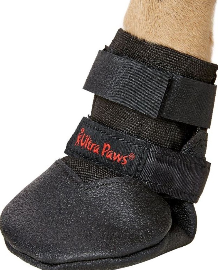 Pet Apparel Ultra Paws | Ultra Paws® Black Rugged Dog Boots 4 Count