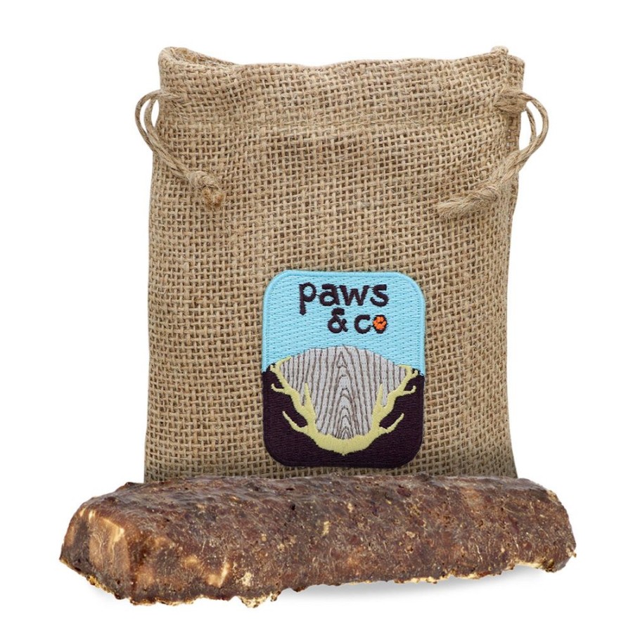 Treats Paws & Co | Elk Antler Large - Split Dipped 6.25" Dog Chew