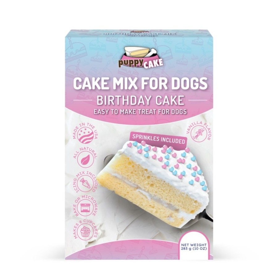 Treats Puppy Cake | Puppy Cake Mix Birthday Cake With Sprinkles