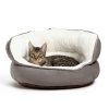 Beds, Crates, Etc. Best Friends By Sheri | Ilan Throne Cat And Dog Bed, Grey, Mini