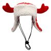 Special Occasion & Holiday Huxley & Kent® | Red Fairisle Antler Hat With Snugfit®