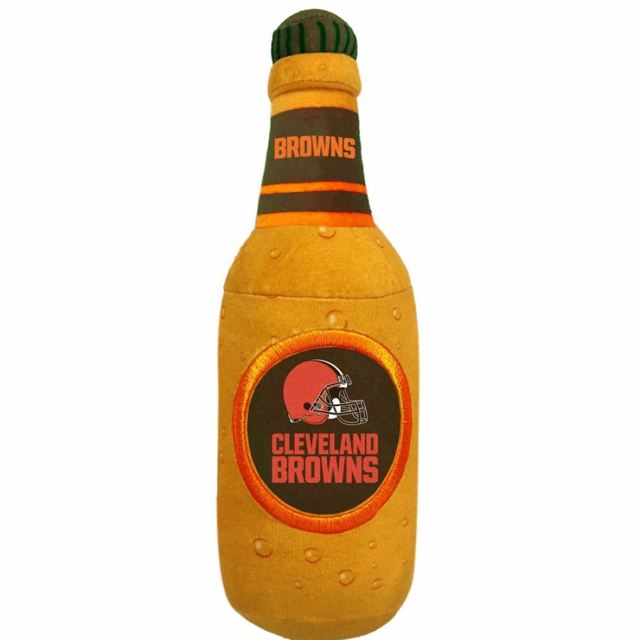 Toys & Playthings Pets First, Inc. | Cleveland Browns Beer Bottle Toy By Pets First