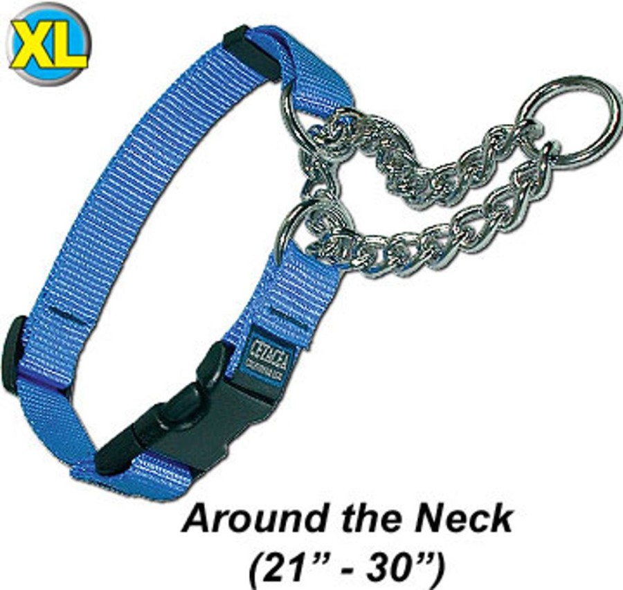 Collars, Leads & Accessories CETACEA® Pet Products | Xl Chain Martingale