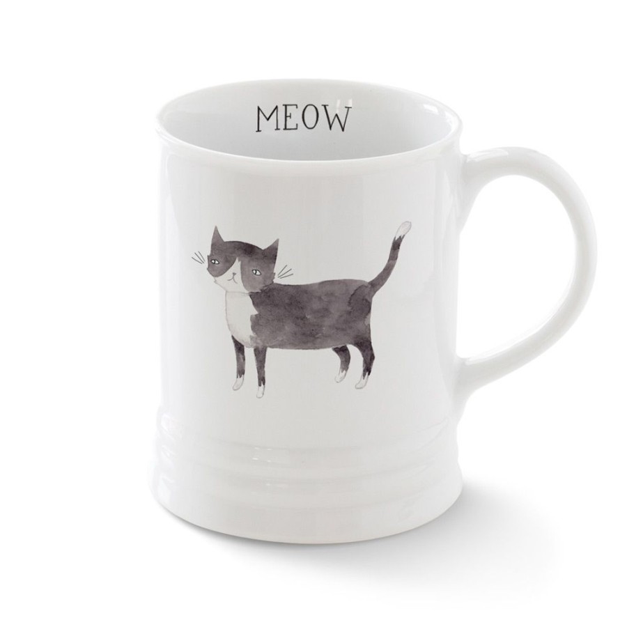 For The Home PetShop by Fringe Studio | Cat Mug With Artwork By Julianna Swaney