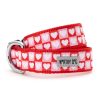 Collars, Leads & Accessories The Worthy Dog | Colorblock Hearts Collar & Lead Collection