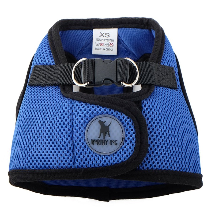 Harnesses The Worthy Dog | Royal Blue Sidekick Harness