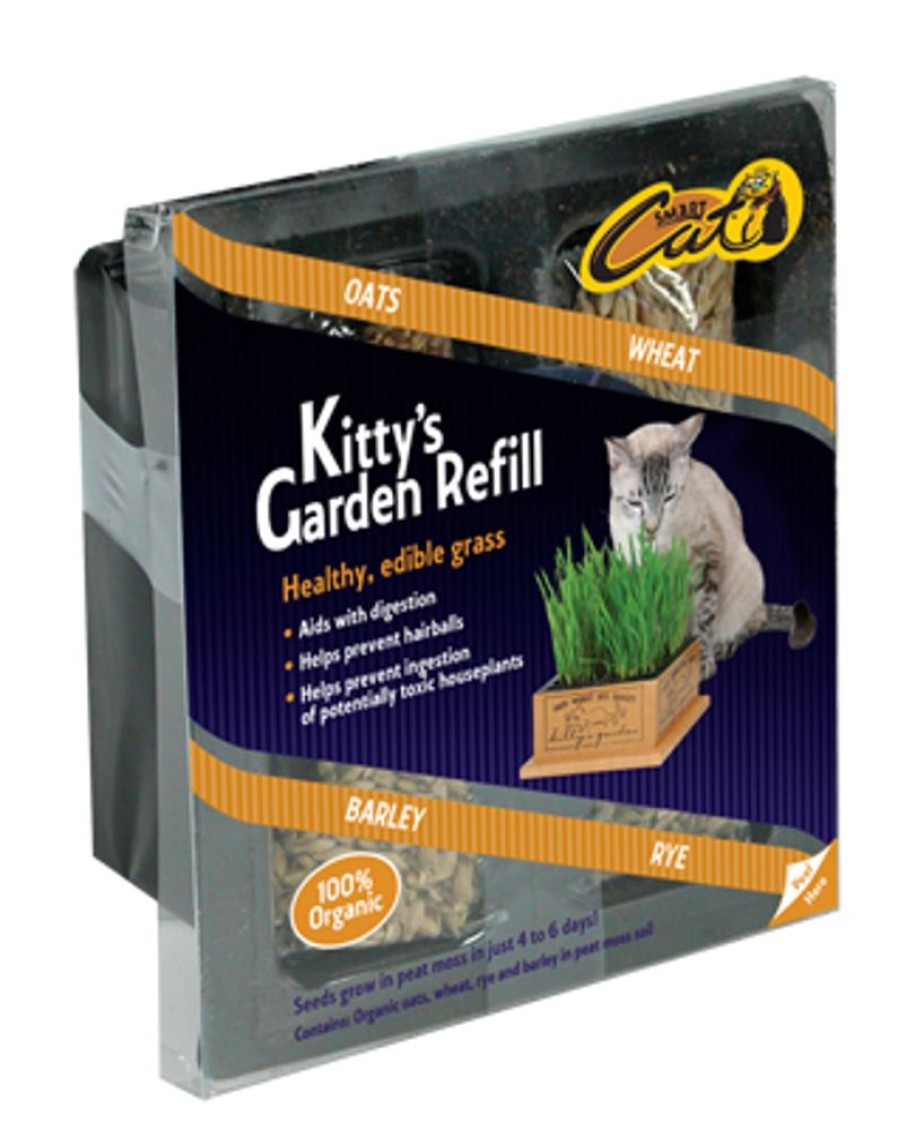 For Cats & Other Critters SmartCat® | Kitty'S Garden Seed Refill Kit