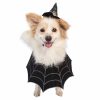 Pet Apparel (Continued) Pet Krewe | Witch Hat And Collar Set Dog Costume