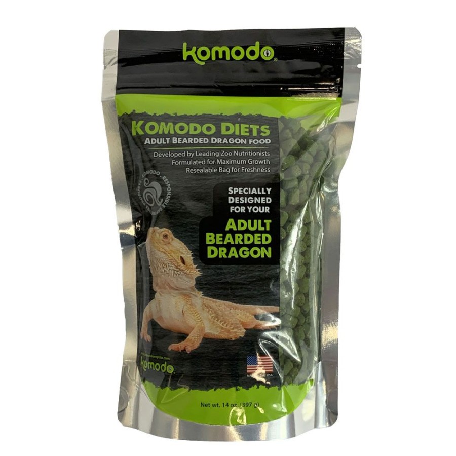 For Cats & Other Critters Komodo | Komodo Diets - Bearded Dragon Food 14 Oz