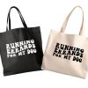 Stuff For Humans Paisley Paw Designs | Tote Bag | Canvas Tote | Lightweight 6 Oz Canvas | Running Errands For My Dog