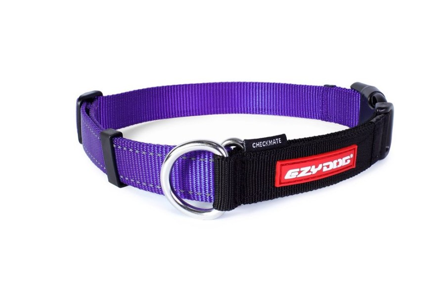 Collars, Leads & Accessories EzyDog, LLC. | Ezydog Checkmate Limited-Slip Collar