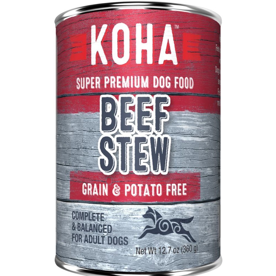 Pet Food KOHA Super Premium Pet Food | Koha Beef Stew - 12.7Oz Cans