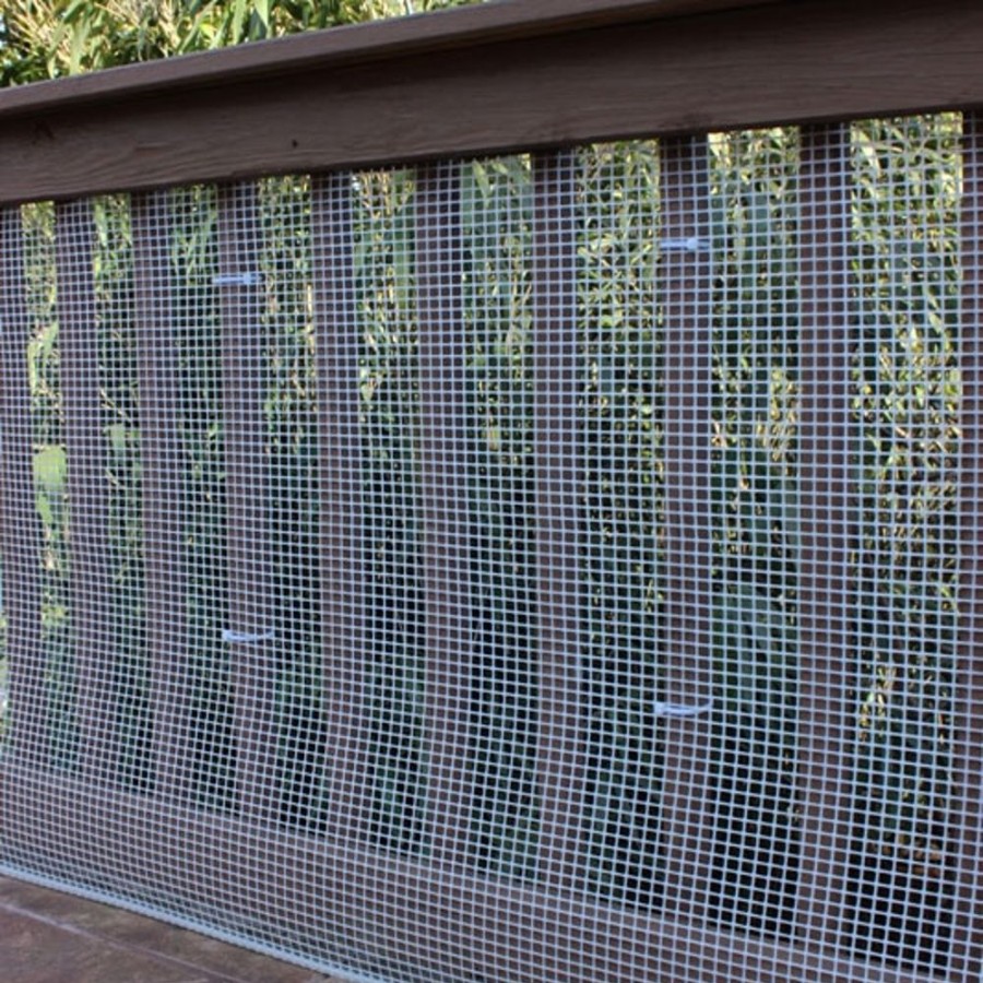 For The Home Cardinal Gates, Inc. | 15' Roll - Heavy-Duty Outdoor Deck Netting