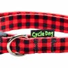 Collars, Leads & Accessories Cycle Dog | Ecoweave Red Plaid Collection