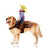 Pet Apparel (Continued) Pet Life | Yeepaw' Cowboy Pet Holiday Dog Costume