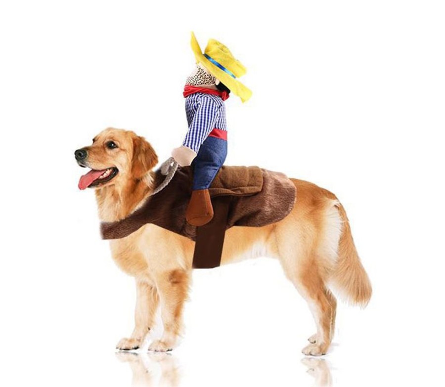 Pet Apparel (Continued) Pet Life | Yeepaw' Cowboy Pet Holiday Dog Costume