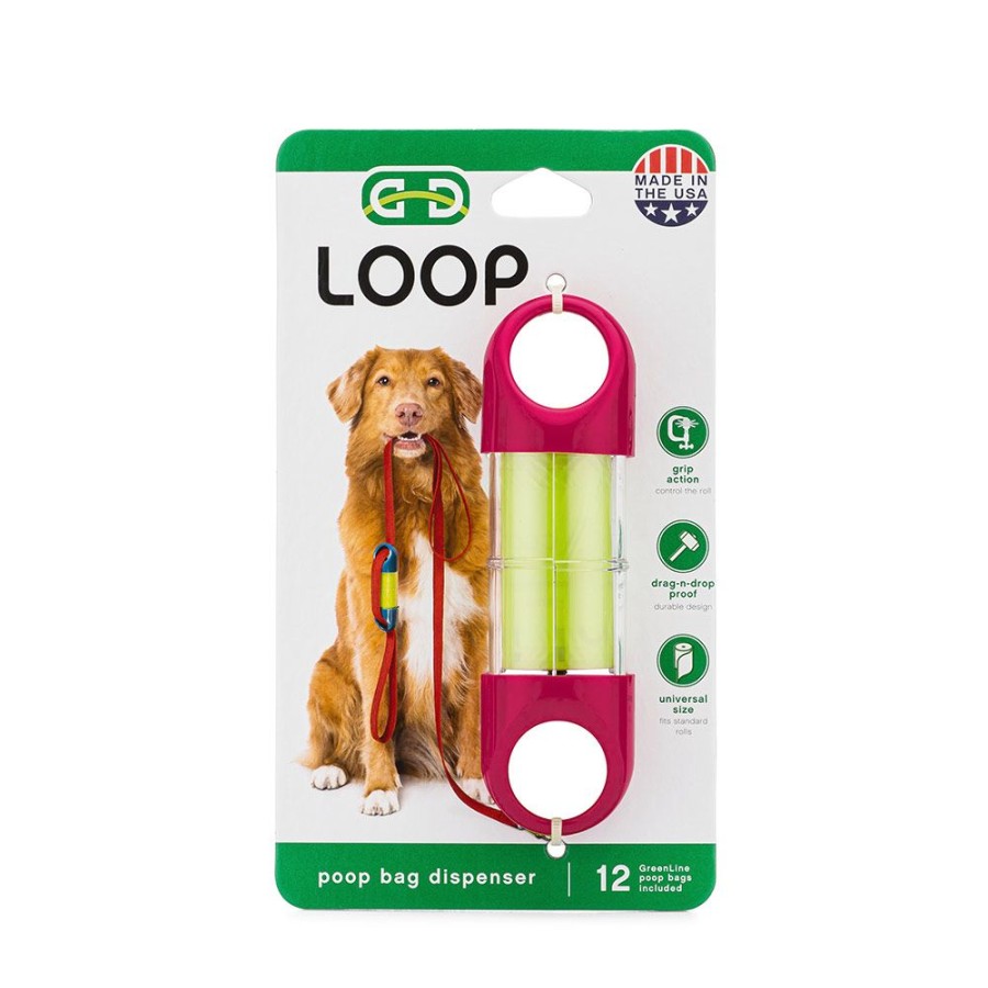 Stain, Odor & Clean-Up Products GreenLine Pet Supply | Loop For Poop - Pink