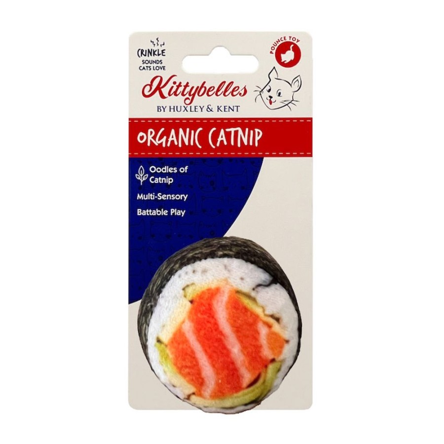 For Cats & Other Critters Huxley & Kent® | Classic Sushi Plush Cat Toy