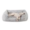 Beds, Crates, Etc. Best Friends By Sheri | Soothe & Snooze Lounge Lux Dog Bed, Grey