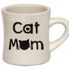 For The Home dog speak | Cat Mom - Coffee Mug