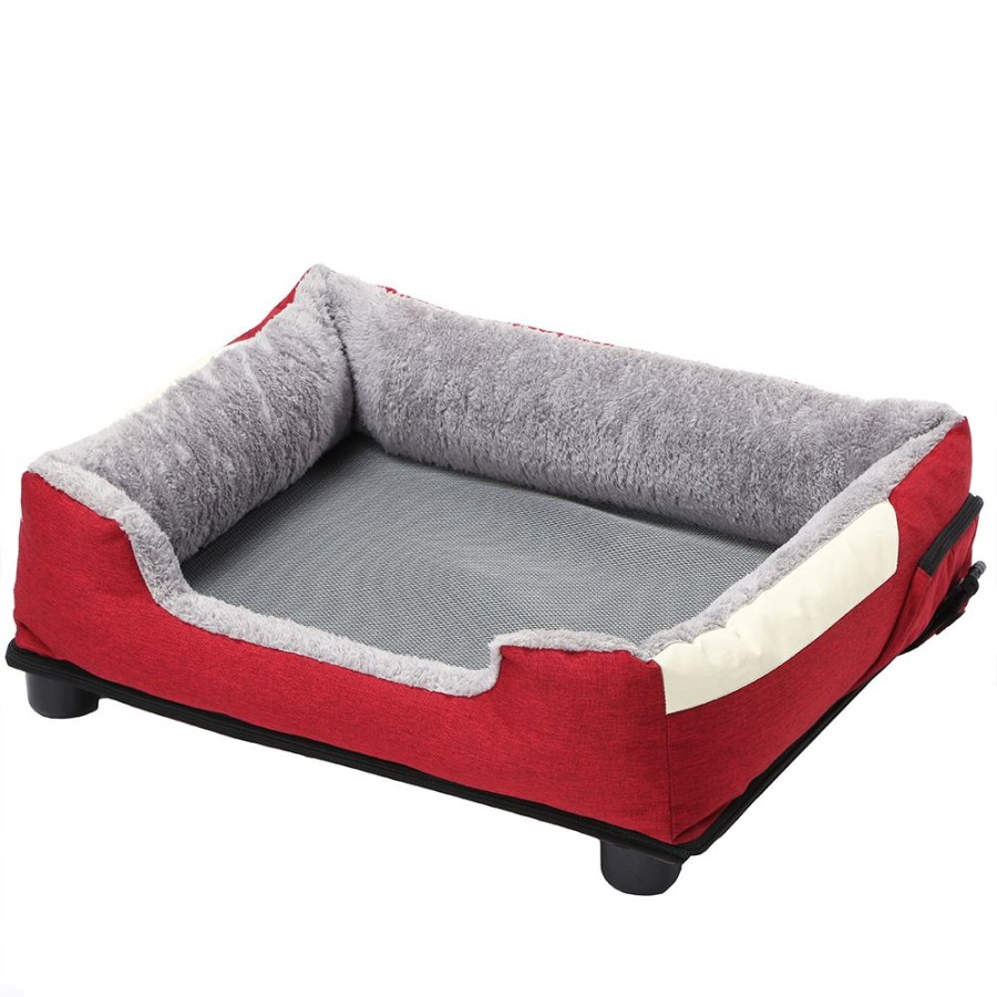 Beds, Crates, Etc. Pet Life | Pet Life " Dream Smart" Electronic Heating And Cooling Smart Pet Bed