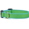 Collars, Leads & Accessories Up Country™ | Lime And Aqua - Green Market Collection Collars & Leads