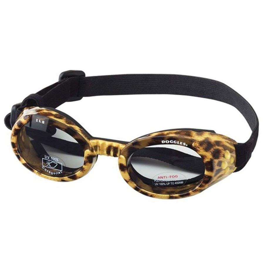 Pet Apparel (Continued) Doggles® | Leopard Ils Doggles With Light Smoke Lens