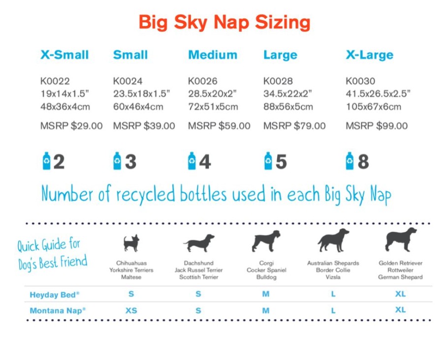 Beds, Crates, Etc. West Paw | Big Sky Nap® Bed