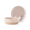 Bowls & Feeding Supplies PetShop by Fringe Studio | Whisker Cat Meow Small Stoneware Bowl