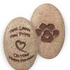 Special Occasion & Holiday AngelStar | Cat Paw Print Stone