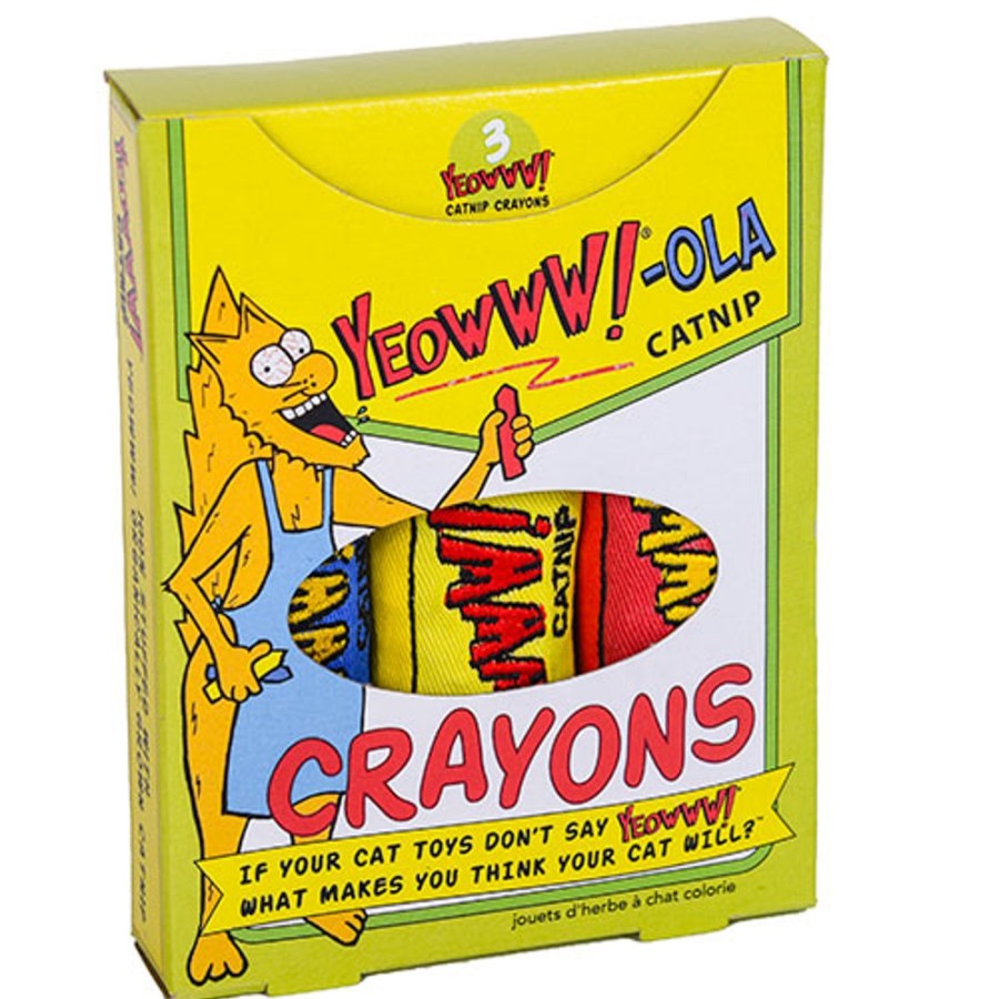 For Cats & Other Critters Yeowww! | Yeowww!-Ola Catnip Crayons