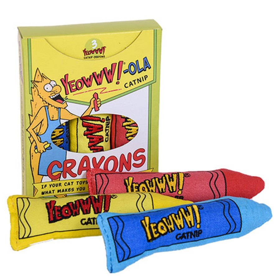 For Cats & Other Critters Yeowww! | Yeowww!-Ola Catnip Crayons