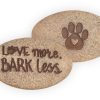 Special Occasion & Holiday AngelStar | Love More Bark Less Pawsitive Stone