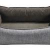 Beds, Crates, Etc. Bowsers Pet Products | Oslo Ortho Bed Allumina Microlinen (Dusk)